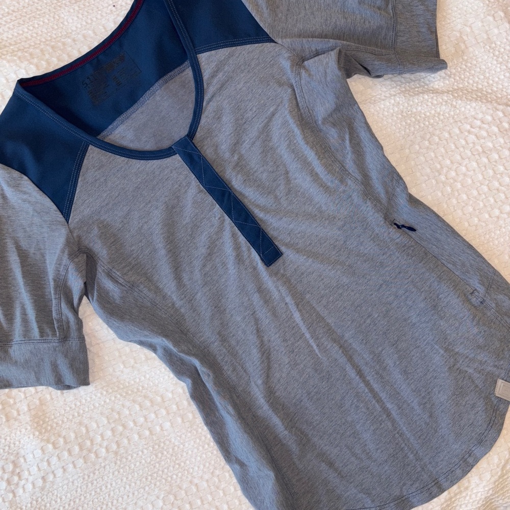 5.11 Tactical Gray and Blue Henley